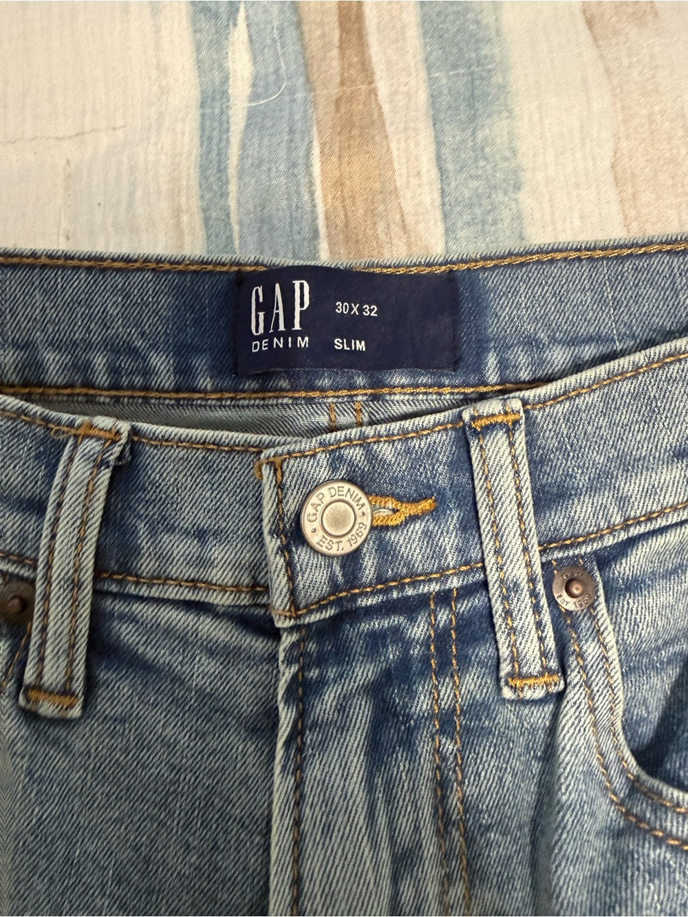 GAP Light Blue Slim Denim Jeans